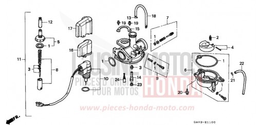 VERGASER SJ50S de 1995