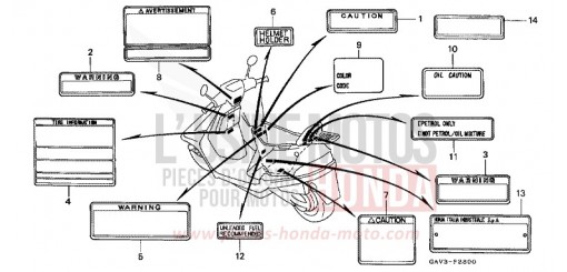 WARNETIKETT SJ50S de 1995