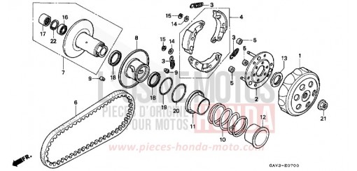 ABTRIEBSFLAECHE SJ50T de 1996