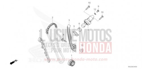 NOCKENWELLENKETTE/SPANNVORRICHTUNG CB750AP de 2023