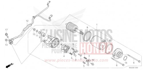 ANLASSER CB750AP de 2023