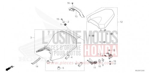 SITZ CB750AP de 2023