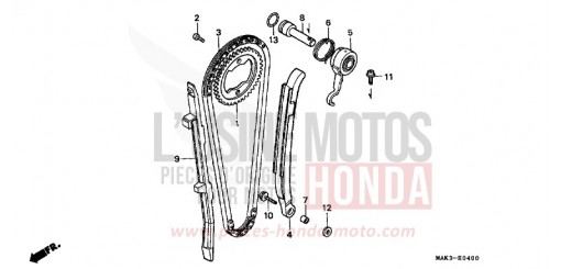 NOCKENWELLENKETTE/SPANNVORRICHTUNG SLR650W de 1998