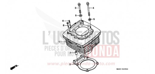 ZYLINDER SLR650W de 1998
