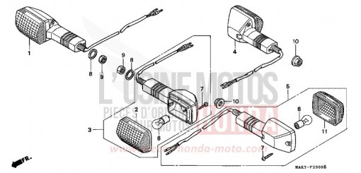 BLINKER SLR650W de 1998