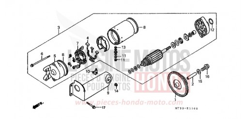 ANLASSER ST1100AN de 1992