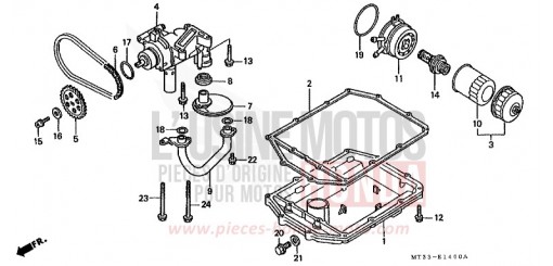 OELPUMPE ST1100AN de 1992