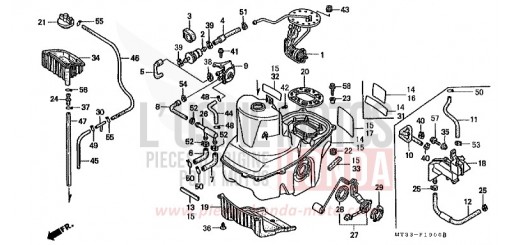 KRAFTSTOFFTANK ST1100AN de 1992