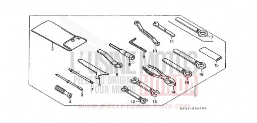 WERKZEUGE ST1100AN de 1992