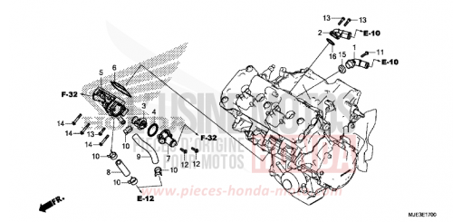 THERMOSTAT CBR650FAG de 2016