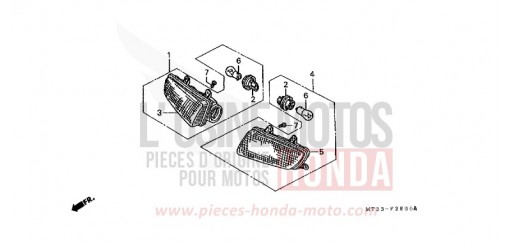 BLINKER ST1100AN de 1992