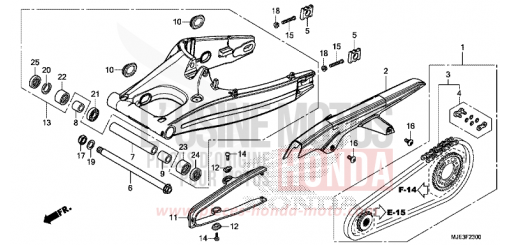 SCHWINGE CBR650FAG de 2016
