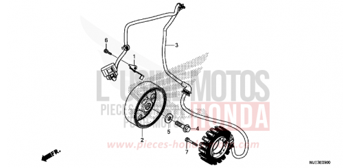 GENERATOR CBR650FAG de 2016