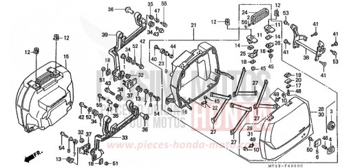 SATTELTASCHE ST1100AP de 1993