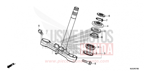 LENKSCHAFT CBR650FAH de 2017