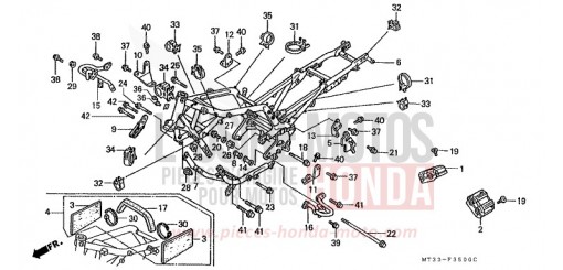 RAHMENKOERPER ST1100AR de 1994