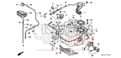 KRAFTSTOFFTANK ST1100AS de 1995