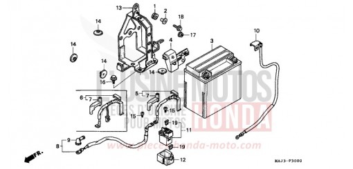 BATTERIE ST1100AW de 1998