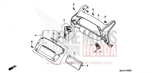 INSTRUMENTENTAFEL ST1100AX de 1999