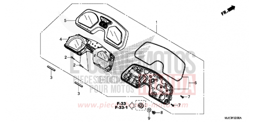 MESSGERAET CBR650FAH de 2017