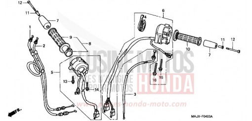 SCHALTER/KABEL ST1100AY de 2000