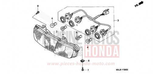 KOMBINATIONSLEUCHTE ST1100AY de 2000