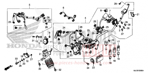 KABELBAUM CBR650FAH de 2017