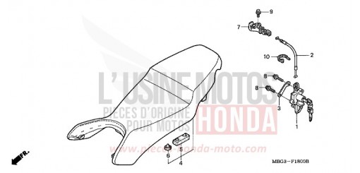 SITZ VFR800FIW de 1998