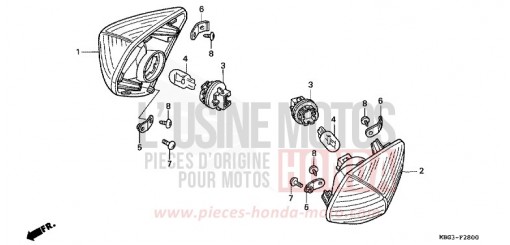 BLINKER VFR800FIW de 1998