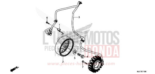 GENERATOR CBR650FAJ de 2018