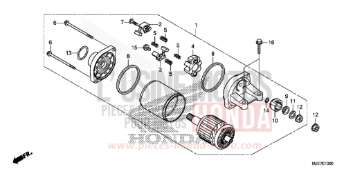 ANLASSER CBR650FAJ de 2018