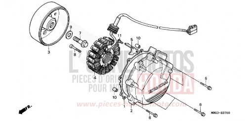 GENERATOR VFR800FIX de 1999