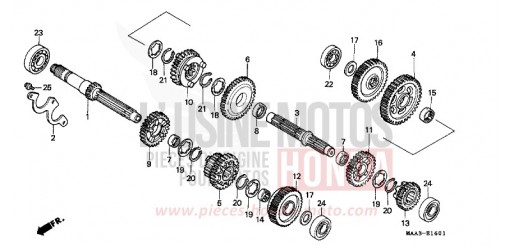 GETRIEBE VT1100C2V de 1997