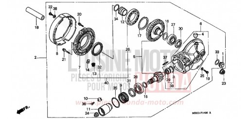 ANTRIEBSZAHNRAD VT1100C3W de 1998