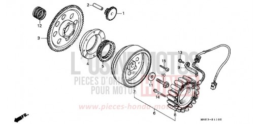 GENERATOR VT1100CJ de 1988