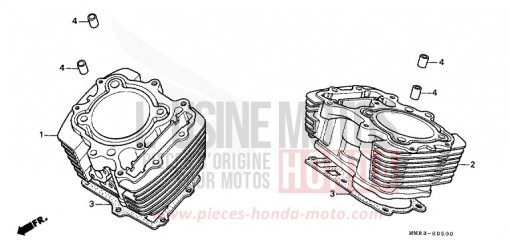 ZYLINDER VT1100CR de 1994