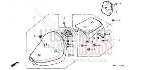 SITZ VT1100CR de 1994