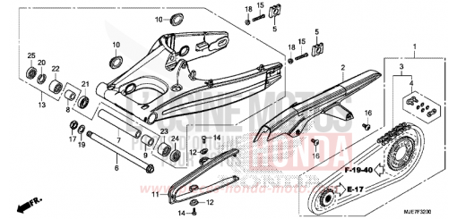 SCHWINGE CBR650FAJ de 2018
