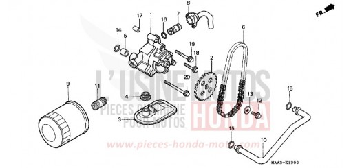 OELFILTER/OELPUMPE VT1100CS de 1995