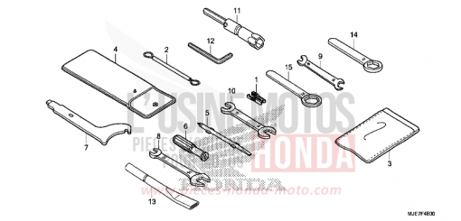 WERKZEUG CBR650FAJ de 2018