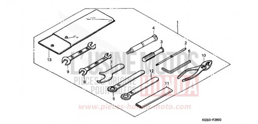 WERKZEUGE VT125CX de 1999