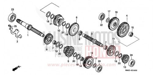 GETRIEBE VT1100C2X de 1999