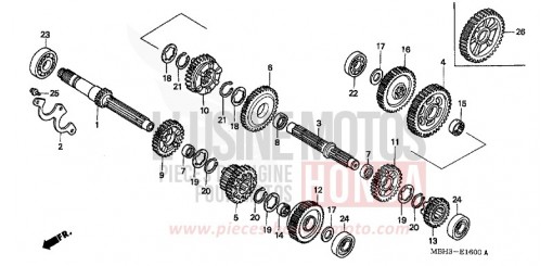 GETRIEBE VT1100C3W de 1998