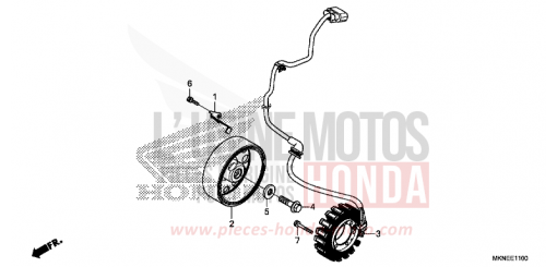 GENERATOR CBR650RAK de 2019