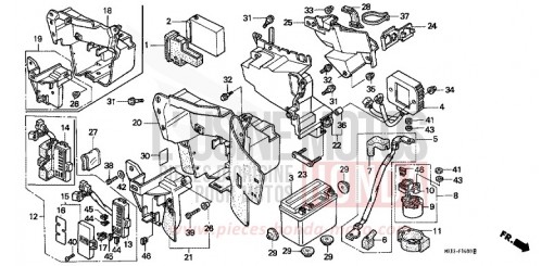 BATTERIE VT600CN de 1992