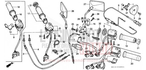 SCHALTER/KABEL VT600CN de 1992