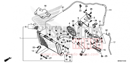 KUEHLER CBR650RAK de 2019