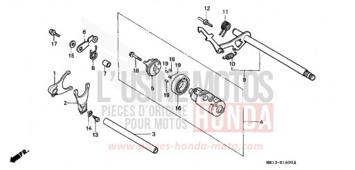 SCHALTTROMMEL VT600CP de 1993