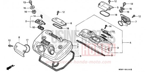 ZYLINDERKOPFDECKEL VT600CW de 1998