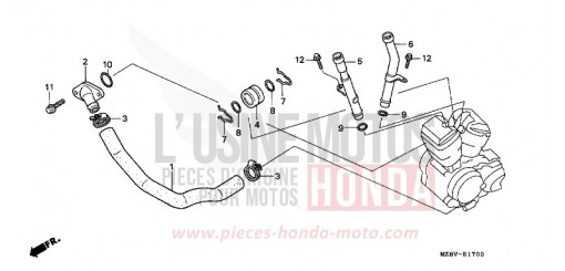 WASSERROHR VT600CX de 1999